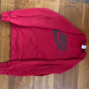 XL Red Womens Nike sweater